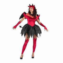 Disfraz diablesa tocado, alas, vestido con cola, guantes y calientapiernas talla m Precio: 29.49999965. SKU: B1EE6HC9C8