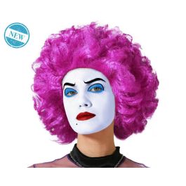 Peluca Rizada Morada 130 gr - Estilo Voluminoso para Disfraces y Fiestas Temáticas Precio: 4.49999968. SKU: B1F75RXHLW