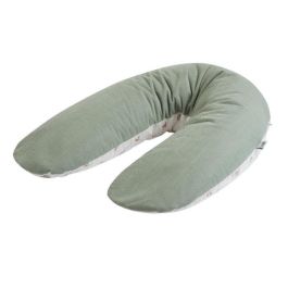 Cojín de maternidad de microfibra verde tino Cojín de maternidad de microfibra verde tino