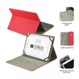 SUBBLIM Funda Stand Tablet Case 10,1" Red