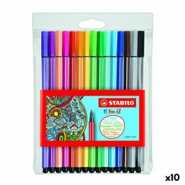 Set de Rotuladores Stabilo Pen 68 Multicolor (10 Unidades) Set de Rotuladores Stabilo Pen 68 Multicolor (10 Unidades)
