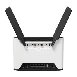 MikroTik S53UG+5HaxD2HaxD-TC&EG18-EA Router Wi-Fi 6E Doble Banda 2.4/5GHz 4G LTE Blanco de Sobremesa