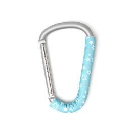 Mosquetón Para Carrito Azul