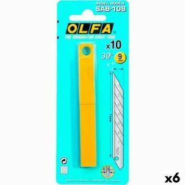 Hoja Cúter Olfa 9 mm 10 Piezas 6 Unidades Hoja Cúter Olfa 9 mm 10 Piezas 6 Unidades Precio: 35.50000003. SKU: B19DD9N45N