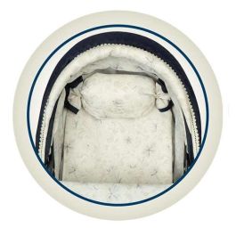 Decuevas Coche de Muñeca Plegable Vintage con Sombrilla, 38x65x60cm, Metal, Plástico, Poliéster, +3 Años