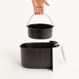 Molde para hornear de 19 cm con asa para Air Fryer Quttin - Inde (8 Unidades) Molde para hornear de 19 cm con asa para Air Fryer Quttin - Inde (8 Unidades)