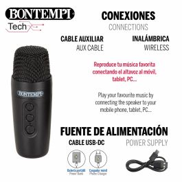 Altavoz con Micrófono Karaoke Bontempi