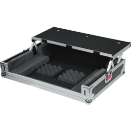 Gator Gtour Flightcase para Controlador, Compatible con Numark Mixdeck Express, NV, Pioneer DDJ-SR, Reloop Terminal Mix 4