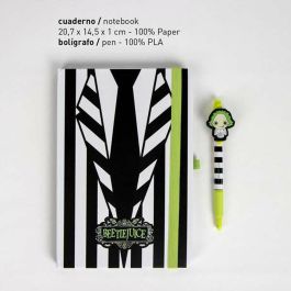 Set de papelería bolígrafo beetlejuice 22.0 x 22.0 x 2.5 cm Set de papelería bolígrafo beetlejuice 22.0 x 22.0 x 2.5 cm
