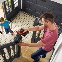 Black & Decker BDCDS18N-XJ Lijadora de ratón 18V, potente y compacta, ideal para lugares difíciles, con gestión de polvo mejorada