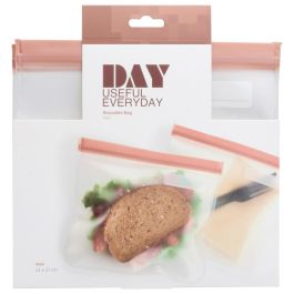 Day Juego de 2 Bolsas Conservar 23x21 con Cierre Zip Herméticas Reutilizables