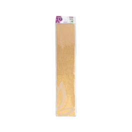 Papel Crespon Liderpapel 50 cm X 2.5M Metalizado Oro