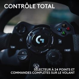 Logitech G923 Volante y Pedales con TrueForce para Simulador de Carreras