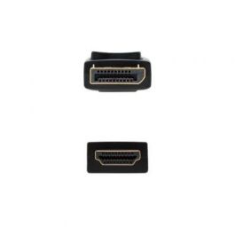 Cable Conversor Nanocable 10.15.4300/ Displayport Macho - HDMI Macho/ 50cm/ Negro Cable Conversor Nanocable 10.15.4300/ Displayport Macho - HDMI Macho/ 50cm/ Negro
