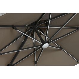 Parasol Terraza Y Jardin DKD Home Decor Marron Claro Gris Oscuro 350 x 280 x 290 cm Parasol Terraza Y Jardin DKD Home Decor Marron Claro Gris Oscuro 350 x 280 x 290 cm