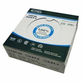 Cable RJ45 Categoría 6 FTP Rígido NANOCABLE 10.20.0902 100 m Gris 100 m Precio: 75.49999974. SKU: S0207434