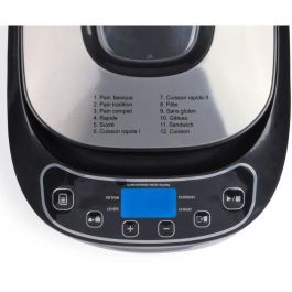 Livoo LIV3523930097393 Máquina de Pan DOP218 550W, 12 programas, Recipiente Aluminio Extraíble, Pantalla LCD, 3 accesorios Livoo LIV3523930097393 Máquina de Pan DOP218 550W, 12 programas, Recipiente Aluminio Extraíble, Pantalla LCD, 3 accesorios