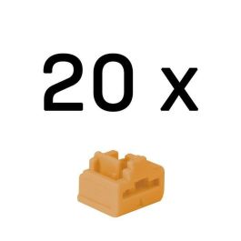 Lindy Bloqueadores de Puerto RJ-45 (Sin Llave) - Seguridad Red, Paquete 20, Naranja Precio: 35.50000003. SKU: B1E5NYYCWA