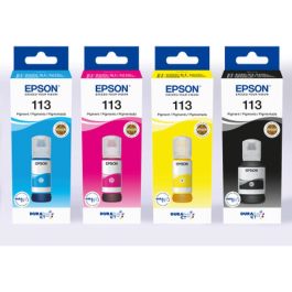 EPSON Multipack 4 tintas Ecotank 113 series Precio: 59.69000059. SKU: B1EPE8LEC8