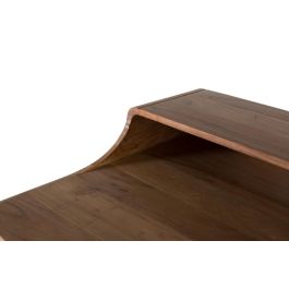 GINER Y COLOMER Escritorio de Acacia y Metal 115x60x90 cm con 3 Cajones