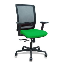 PIQUERAS Y CRESPO Silla Haches traslack malla negra asiento bali verde brazos 2D ruedas 65mm Precio: 310.4999997. SKU: B1JB3PM7PS