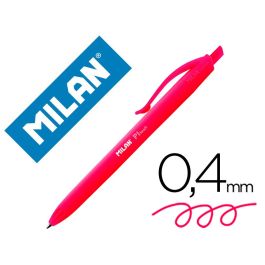 Milan Boligrafo P1 Touch Rojo Caja Expositora 25 Unidades