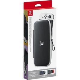 Funda de transporte y protector de pantalla para Nintendo SwitchTM (modelo OLED)