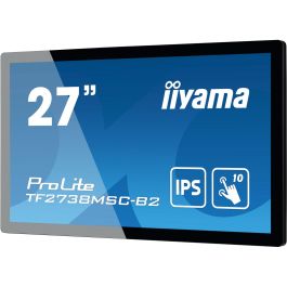 iiyama TF2738MSC-B2 Monitor Táctil 27" Full HD Capacitivo 10 Puntos IPS Open Frame con Cristal Edge-to-Edge para Quioscos