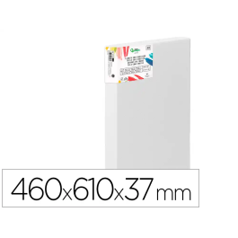 Liderpapel Bastidor 3D Extragrueso 12P Grapado Algodón 100% 46x61 cm 380g/m² Certificado FSC Precio: 17.908. SKU: B1JDH3LDKW