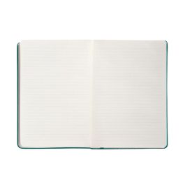 Cuaderno Con Gomilla Antartik Notes Tapa Dura A4 Hojas Rayas Verde Aguamarina 100 Hojas 80 gr Fsc