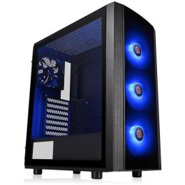 Thermaltake Versa J25 TG RGB - Torre Gaming RGB con Panel Lateral de Cristal Templado