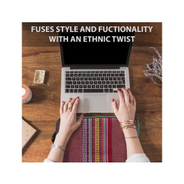 Funda para portátil Vam Vam 12 pulgadas, acolchada y reforzada, diseño artístico y protección