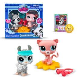 Bandai Mascotas Little Pet Shop Pack 2 Figuras con Accesorios - Modelo BF00525