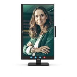 Monitor Profesional AOC 24P3CW 23.8"/ Full HD/ Webcam/ Multimedia/ Regulable en altura/ Negro Monitor Profesional AOC 24P3CW 23.8"/ Full HD/ Webcam/ Multimedia/ Regulable en altura/ Negro