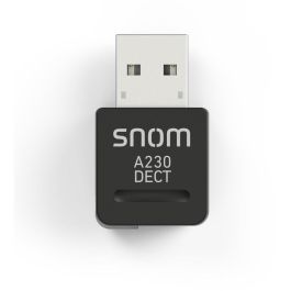 SNOM A230 DECT Dongle USB Plug & Play para serie D7XX D3XX A170 C52 SP 1880-1900 MHz
