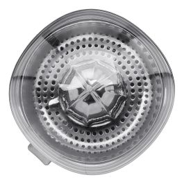 Smeg CJF11BLEU Exprimidor de Cítricos Negro, 70 W, Cono en Acero Inoxidable, Función Antigoteo, 1 Velocidad