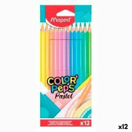 Lápices de colores Maped Color' Peps Multicolor 12 Piezas (12 Unidades) Precio: 29.58999945. SKU: S8424940