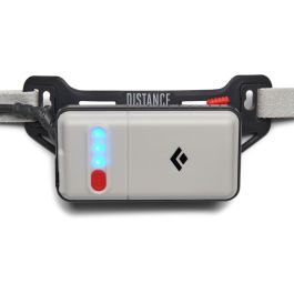 Black Diamond Distance 1500 Linterna Frontal Recargable USB 1500 Lúmenes IP67, Color Gris/Rojo