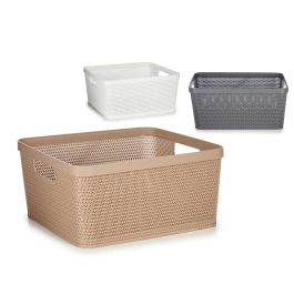 Cesta Multiuso Rectangular Grande Surtidos Col Kipit 36X15CM (18 Unidades) Precio: 53.49999996. SKU: B1FQTELPHA
