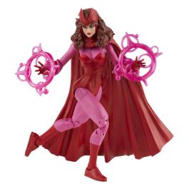 HASBRO Scarlet Witch Retro Marvel Legends 15cm Figura articulada con accesorios