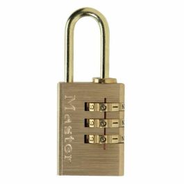 Candado de combinación Master Lock Latón 3 dígitos Precio: 20.50000029. SKU: B1A5AVG86D