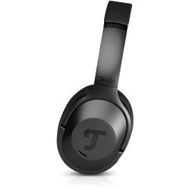 Teufel REAL BLUE NC 3 Auriculares Over-Ear Inalámbricos Bluetooth con Cancelación de Ruido Activa, Juego, Negro/Azul
