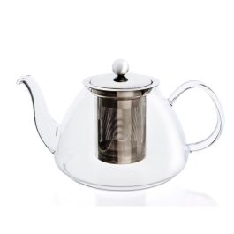 Quid Tetera Serenia Vidrio con Filtro Inoxidable 1 L Transparente Apto Microondas Precio: 14.58999971. SKU: S2701512