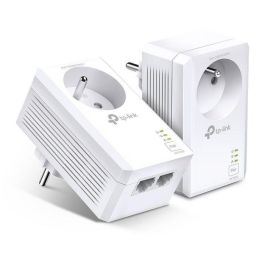 TP-LINK Kit Inicial Av1000 2-Puertos Gigabit con Enchufe Incorporado