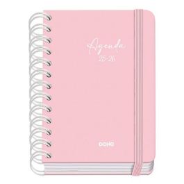 Agenda DOHE SERENITY WIRE´O Rosa A6 120 x 170 mm 2025-2026 (20 Unidades)