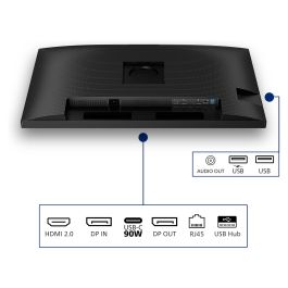 Philips 32B2U3601/00 Monitor de 31.5" Quad HD IPS 4 ms Negro