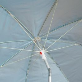 Sombrilla Aktive Azul 200 x 185 x 200 cm (6 Unidades)