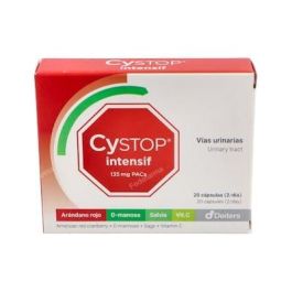 DEITERS Cystop Intensif Arandano Rojo 20 Cápsulas Precio: 19.5000003. SKU: B1JARKG92L