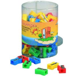 Faibo Afilalápices de Plástico Forma Rectangular Bote 100 Ud Precio: 6.50000021. SKU: B1FJEAE49K