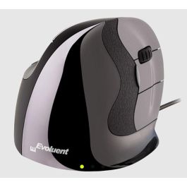Evoluent Vertical Mouse D large right hand/6buttons/wired Ratón ergonómico para diestros, Negro/Gris, Láser, USB Precio: 129.49999953. SKU: B12V6NAVL2